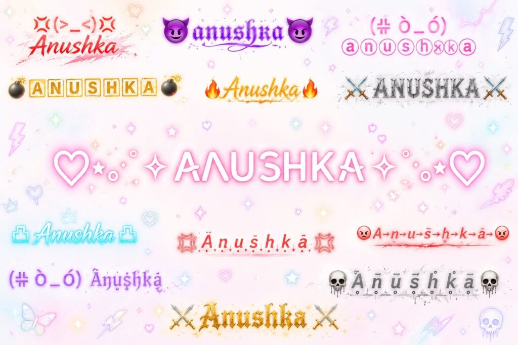 Anushka Stylish Name