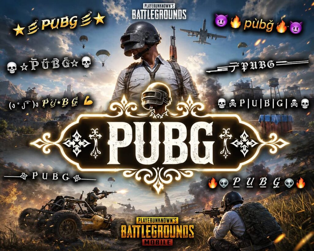 PUBG Stylish Name