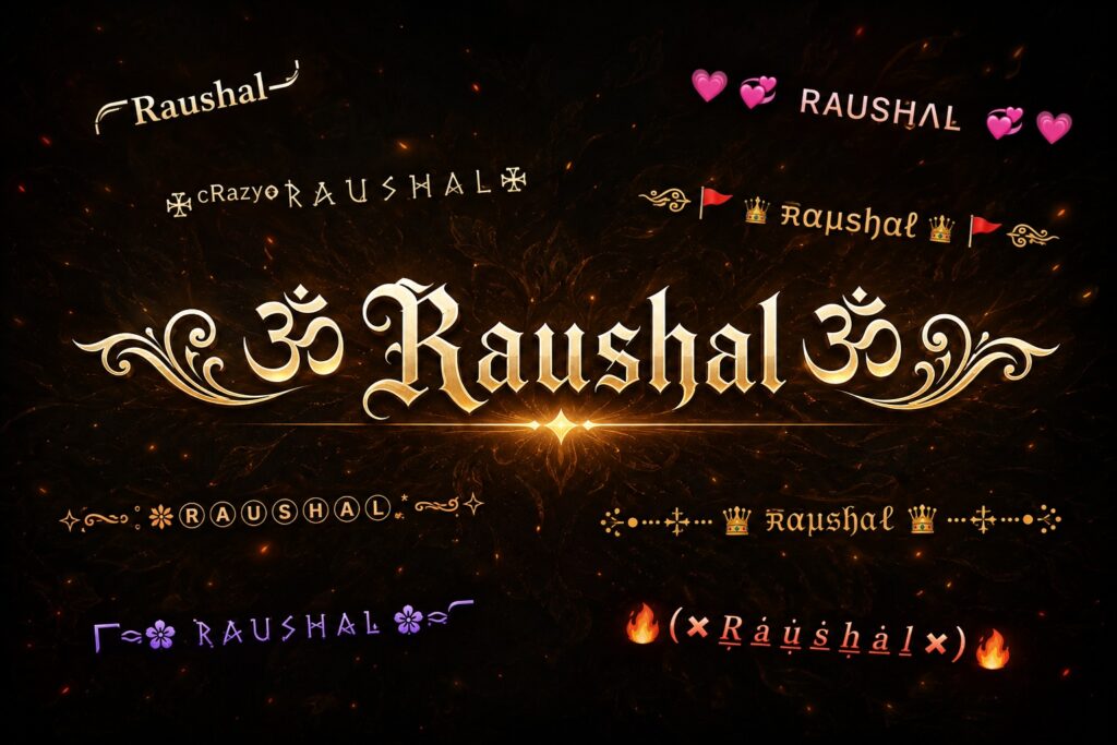 Raushal Stylish Name