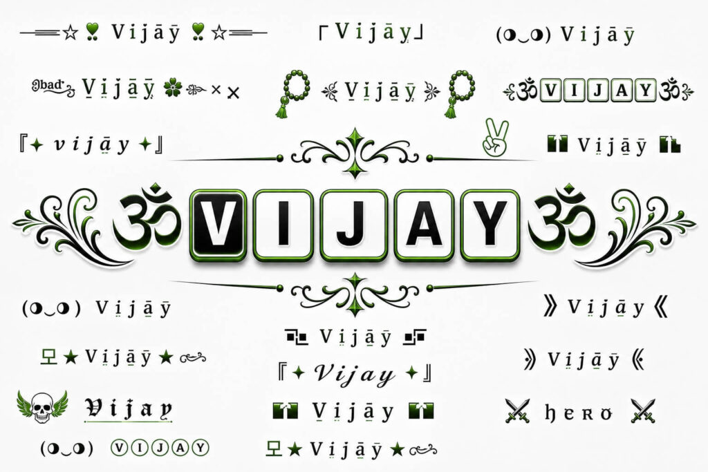 Vijay-Stylish-Name