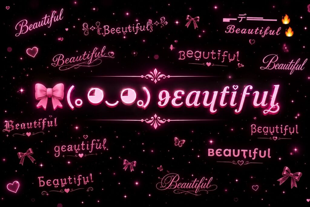 beautiful stylish name