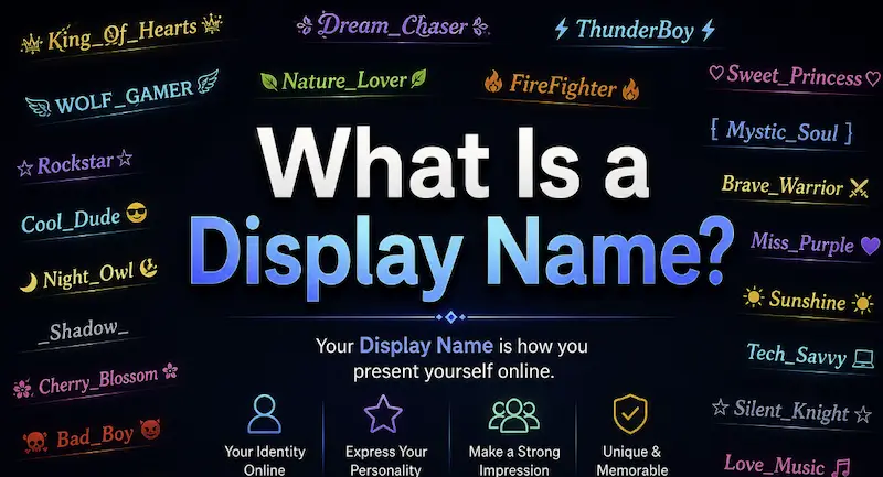 What is a display name