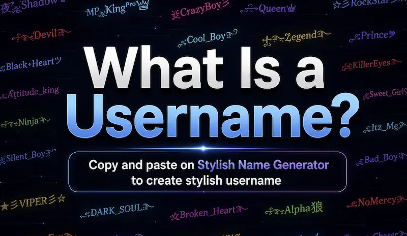 What Is a Username?
