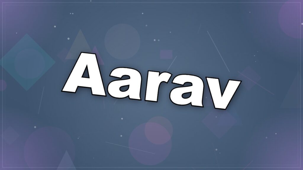 ꧁༺ᶜᴿᴬᶻᵞααяαν༻꧂ Aarav Stylish Name