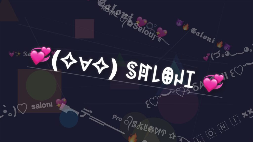 💗💞 ꜱᴀʟᴏɴɪ 💞💗 Saloni  Stylish  Name