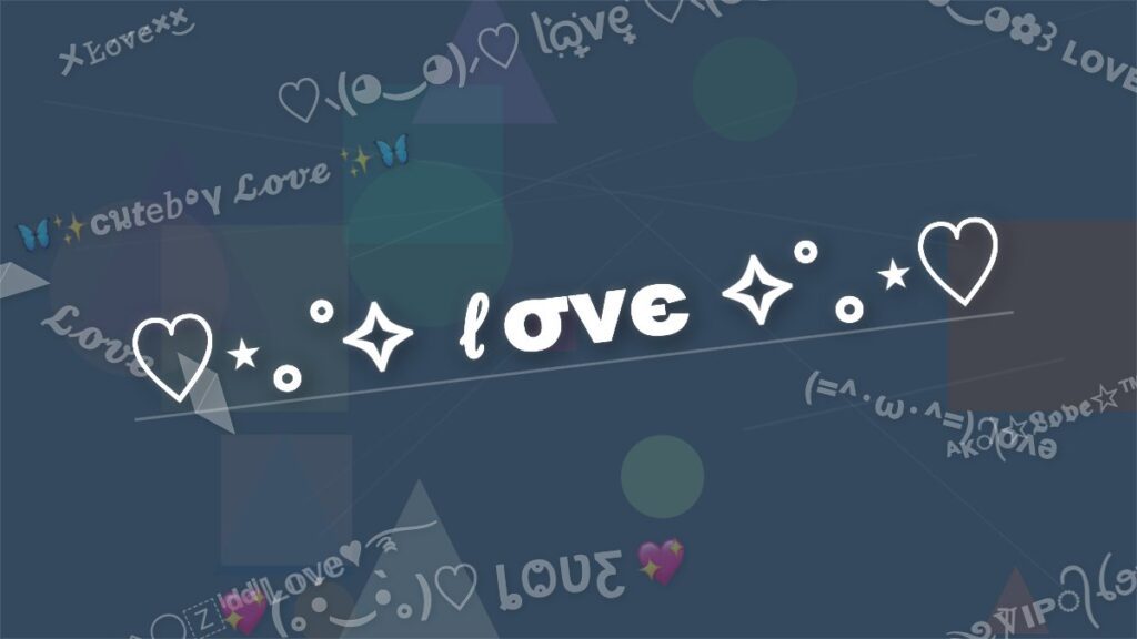 💖🫧💖 L͛⦚o͛⦚v͛⦚e͛⦚ 💖🫧💖 – Love Stylish Name