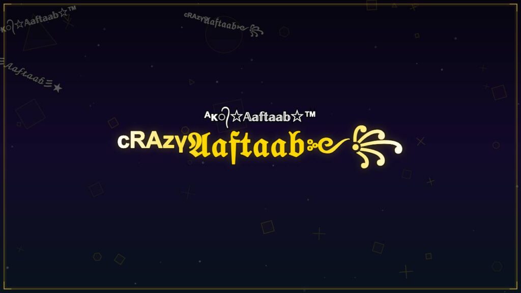 ᶜᴿᴬᶻᵞ𝔄𝔞𝔣𝔱𝔞𝔞𝔟༻꧂ – Aaftaab Stylish Name