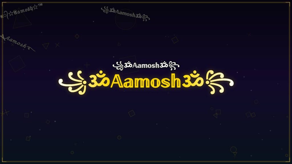 ꧁ॐ𝔸𝕒𝕞𝕠𝕤𝕙ॐ꧂ – Aamosh Stylish Name