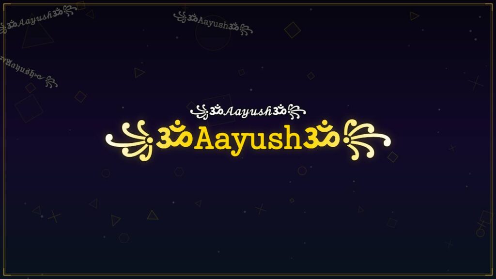 ꧁ॐ𝙰𝚊𝚢𝚞𝚜𝚑ॐ꧂ – Aayush Stylish Name
