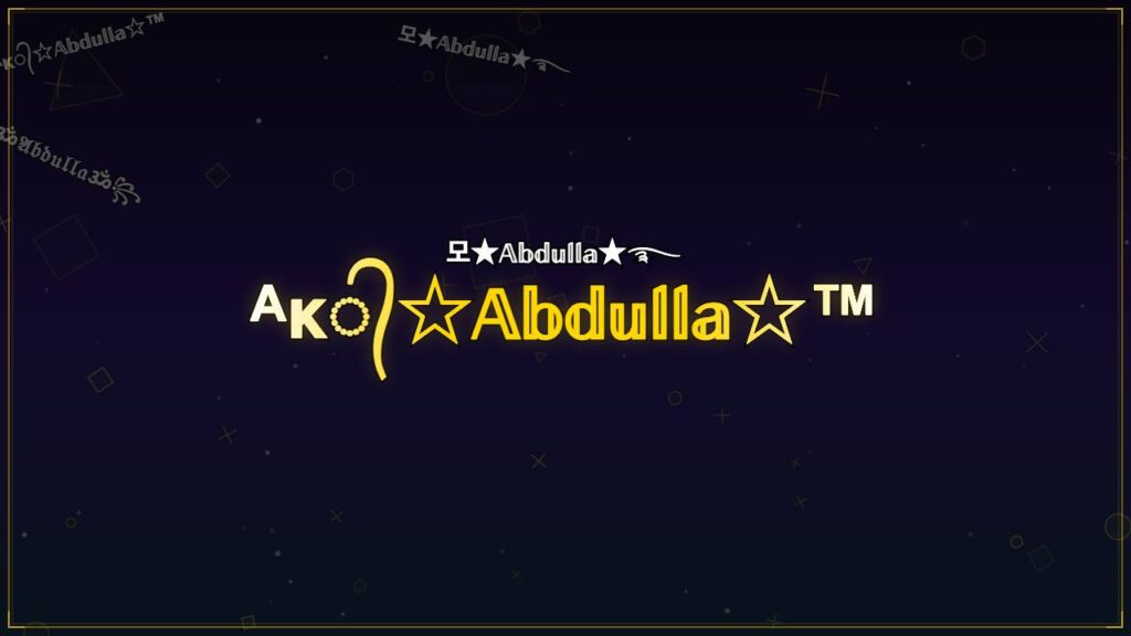 ᴬᴋ᭄☆𝔸𝕓𝕕𝕦𝕝𝕝𝕒☆™ – Abdulla Stylish Name