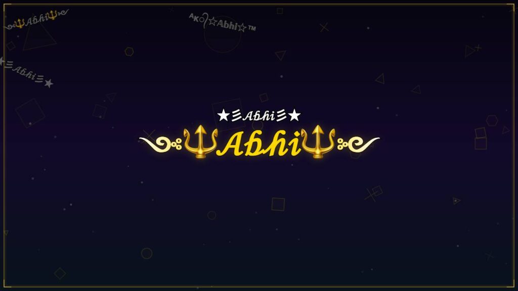 ༺🔱𝒜𝒷𝒽𝒾🔱༻ – Abhi Stylish Name