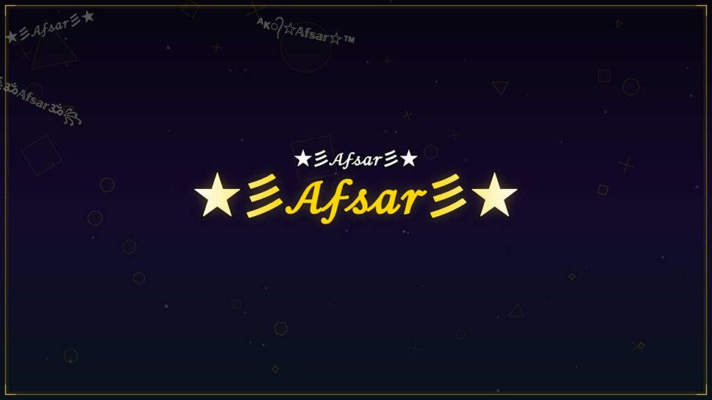 ★彡𝒜𝒻𝓈𝒶𝓇彡★ – Afsar Stylish Name