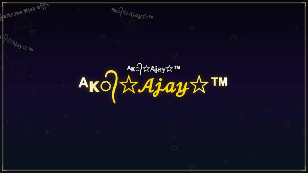 ᴬᴋ᭄☆𝒜𝒿𝒶𝓎☆™ – Ajay Stylish Name