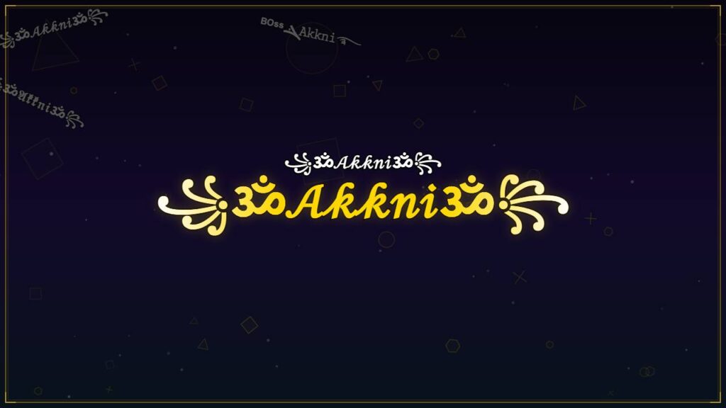 ꧁ॐ𝒜𝓀𝓀𝓃𝒾ॐ꧂ – Akkni Stylish Name