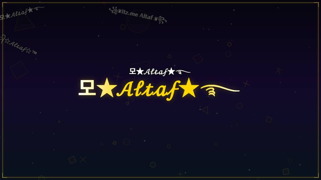 모★𝒜𝓁𝓉𝒶𝒻★࿐ – Altaf Stylish Name
