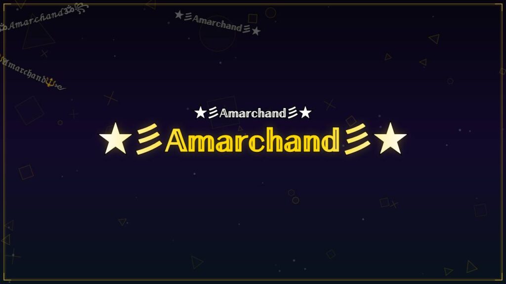 ★彡𝔸𝕞𝕒𝕣𝕔𝕙𝕒𝕟𝕕彡★ – Amarchand Stylish Name