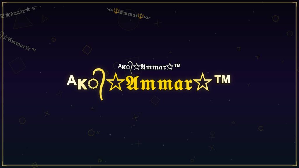 ᴬᴋ᭄☆𝔄𝔪𝔪𝔞𝔯☆™ – Ammar Stylish Name