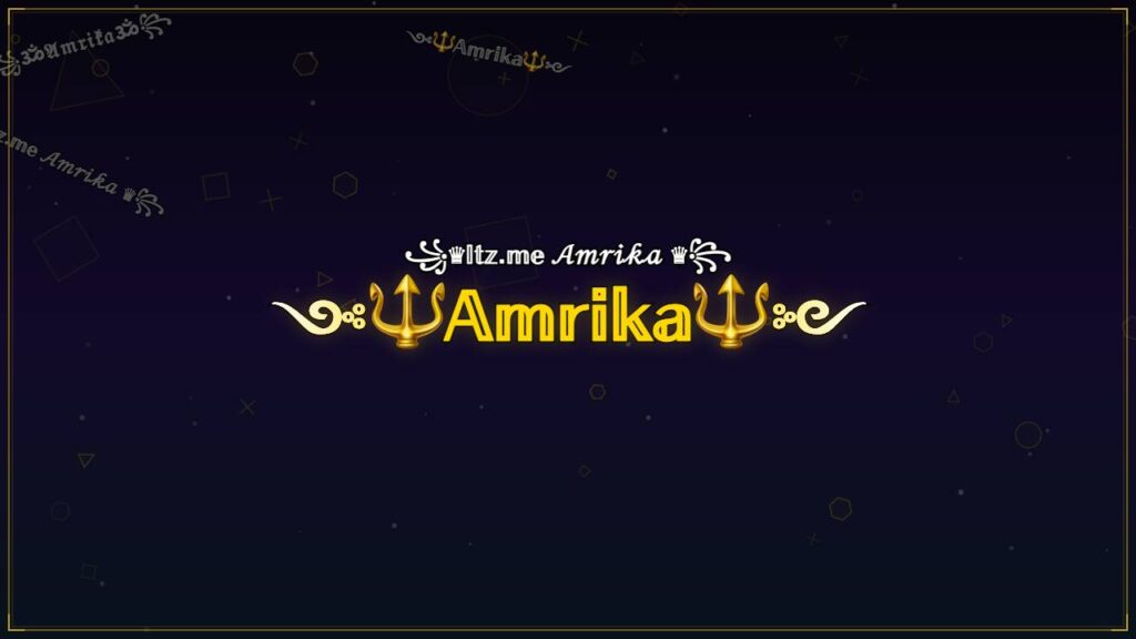 ༺🔱𝔸𝕞𝕣𝕚𝕜𝕒🔱༻ – Amrika Stylish Name