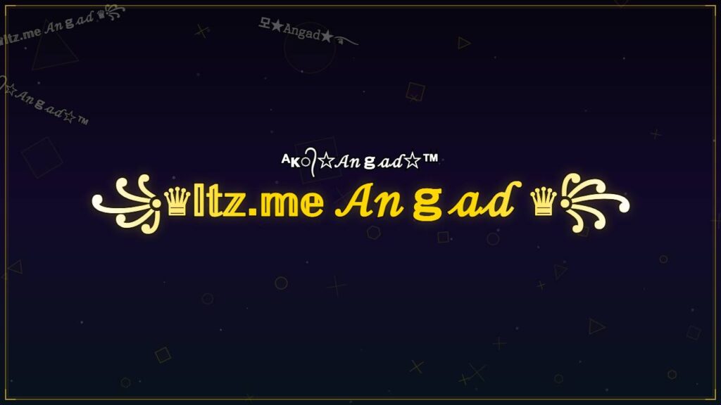 ꧁♛𝕀𝕥𝕫.𝕞𝕖 𝒜𝓃ℊ𝒶𝒹 ♛꧂ – Angad Stylish Name
