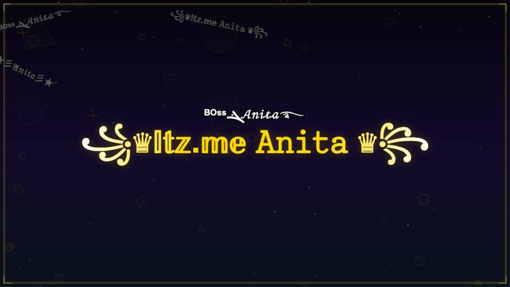 ꧁♛𝕀𝕥𝕫.𝕞𝕖 𝙰𝚗𝚒𝚝𝚊 ♛꧂ – Anita Stylish Name