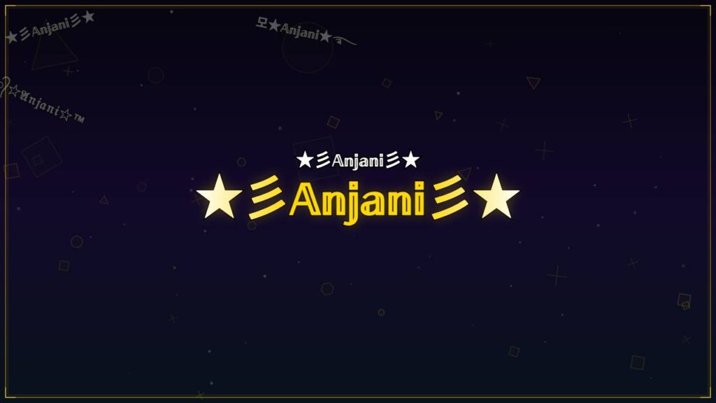 ★彡𝔸𝕟𝕛𝕒𝕟𝕚彡★ – Anjani Stylish Name