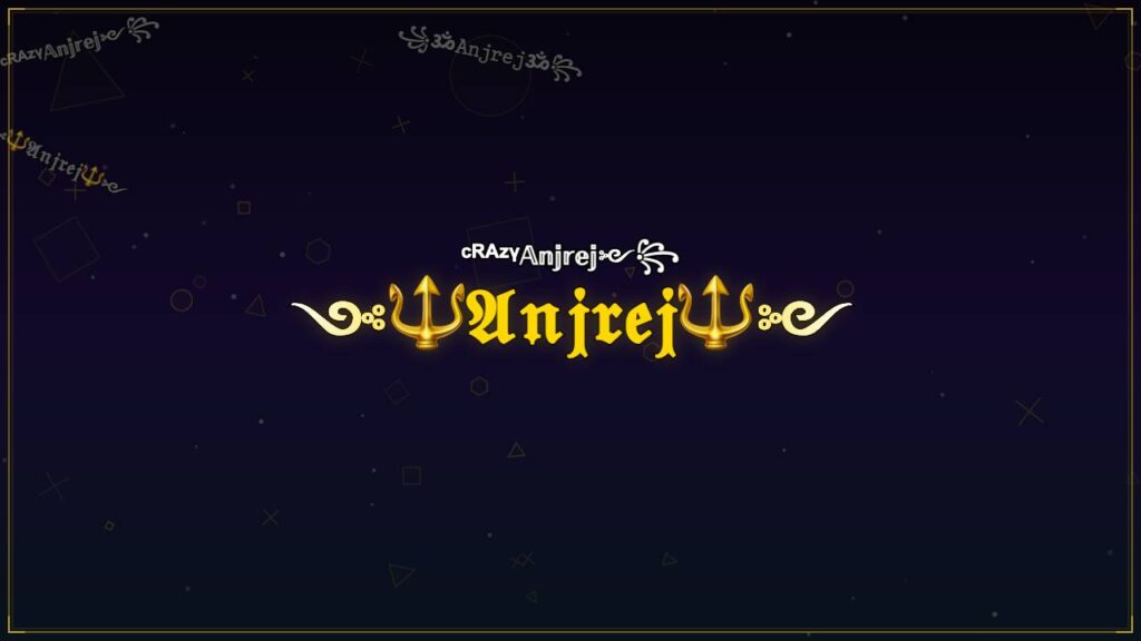 ༺🔱𝔄𝔫𝔧𝔯𝔢𝔧🔱༻ – Anjrej Stylish Name