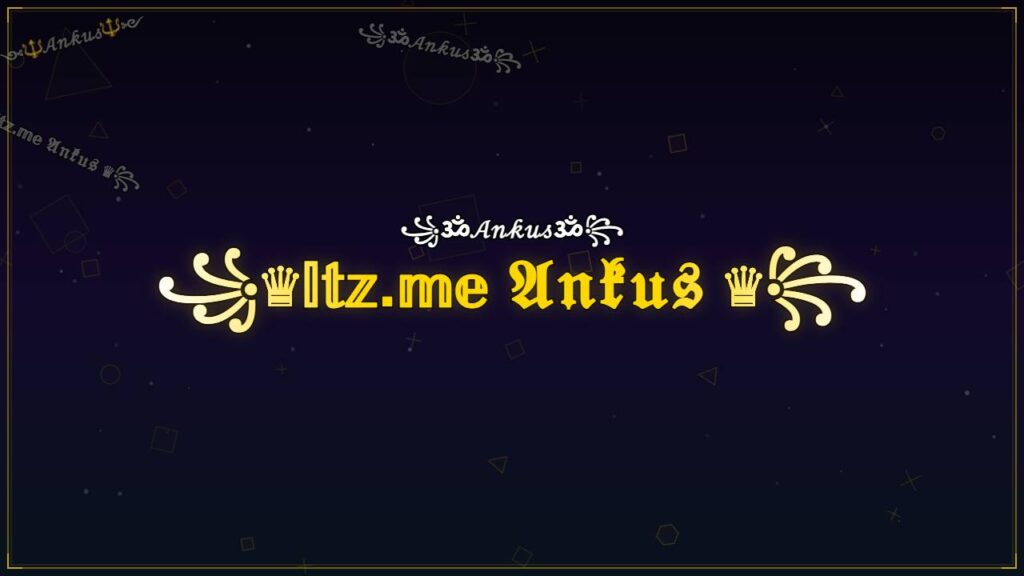 ꧁♛𝕀𝕥𝕫.𝕞𝕖 𝔄𝔫𝔨𝔲𝔰 ♛꧂ – Ankus Stylish Name