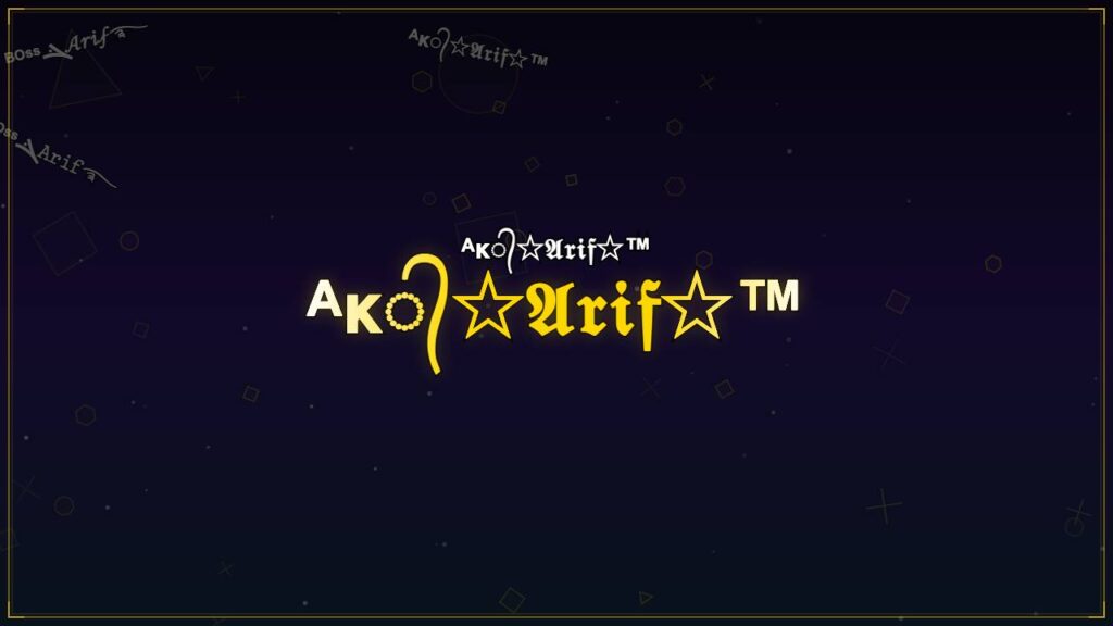 ᴬᴋ᭄☆𝔄𝔯𝔦𝔣☆™ – Arif Stylish Name
