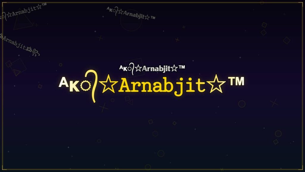 ᴬᴋ᭄☆𝙰𝚛𝚗𝚊𝚋𝚓𝚒𝚝☆™ – Arnabjit Stylish Name