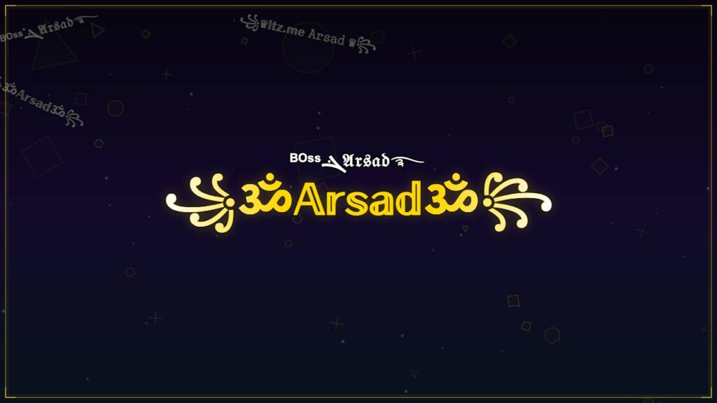 ꧁ॐ𝔸𝕣𝕤𝕒𝕕ॐ꧂ – Arsad Stylish Name
