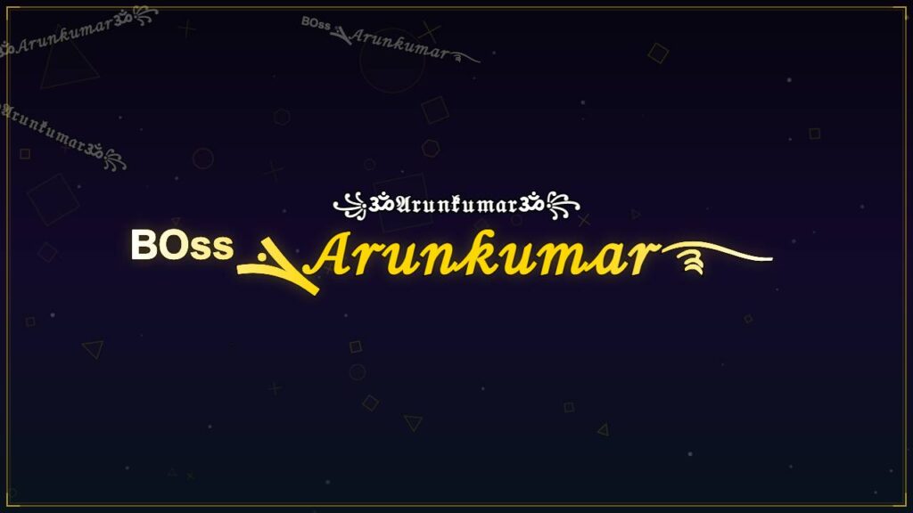 ᴮᴼˢˢܔ𝒜𝓇𝓊𝓃𝓀𝓊𝓂𝒶𝓇࿐ – Arunkumar Stylish Name