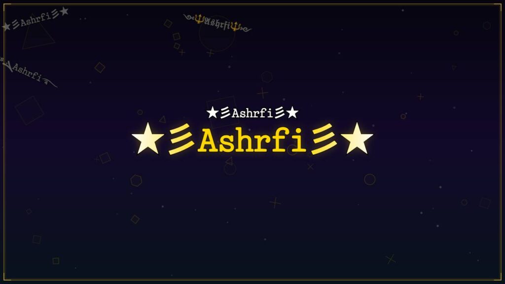 ★彡𝙰𝚜𝚑𝚛𝚏𝚒彡★ – Ashrfi Stylish Name