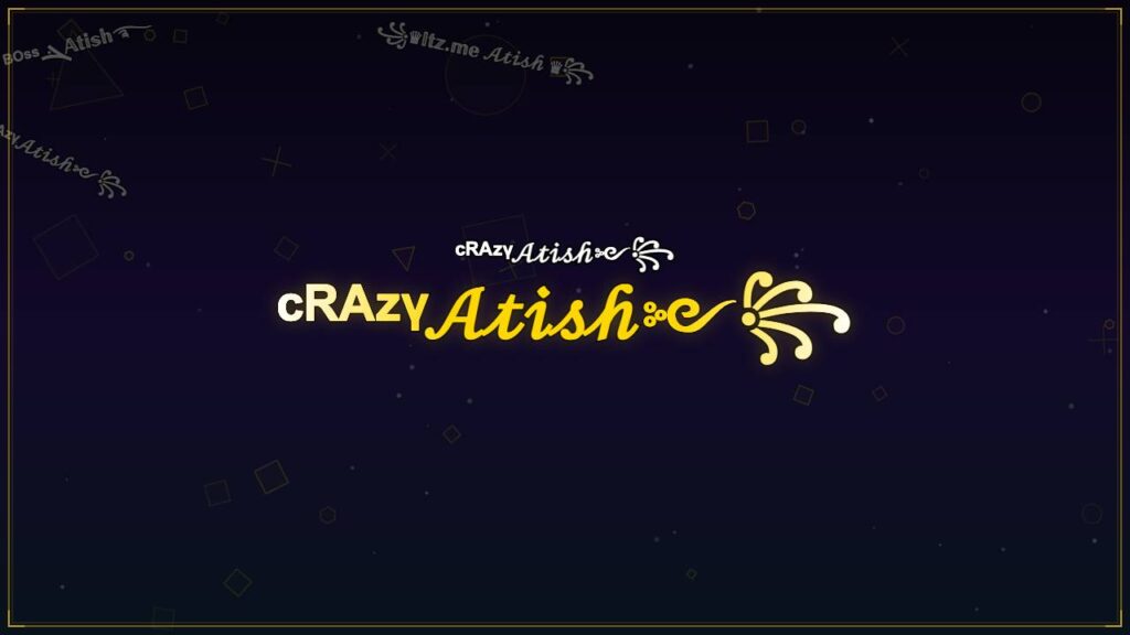 ᶜᴿᴬᶻᵞ𝒜𝓉𝒾𝓈𝒽༻꧂ – Atish Stylish Name