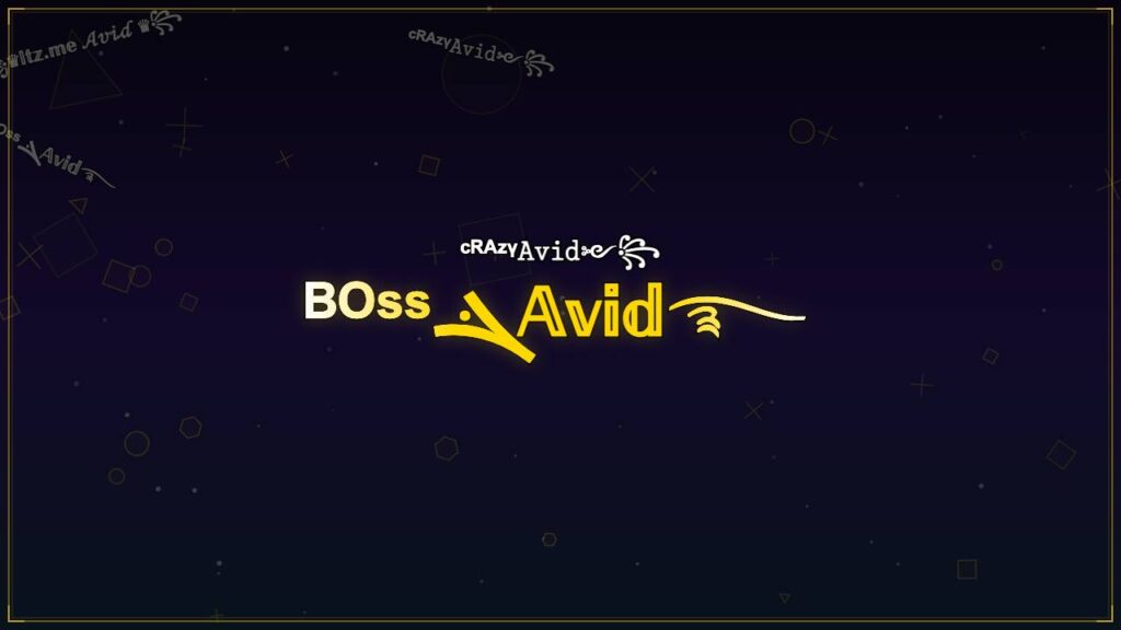 ᴮᴼˢˢܔ𝔸𝕧𝕚𝕕࿐ – Avid Stylish Name