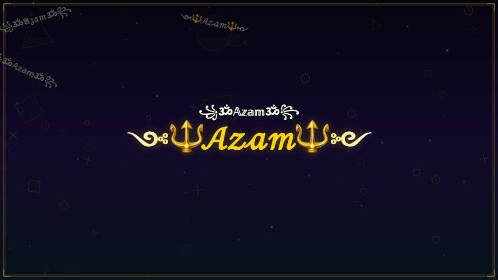 ༺🔱𝒜𝓏𝒶𝓂🔱༻ – Azam Stylish Name