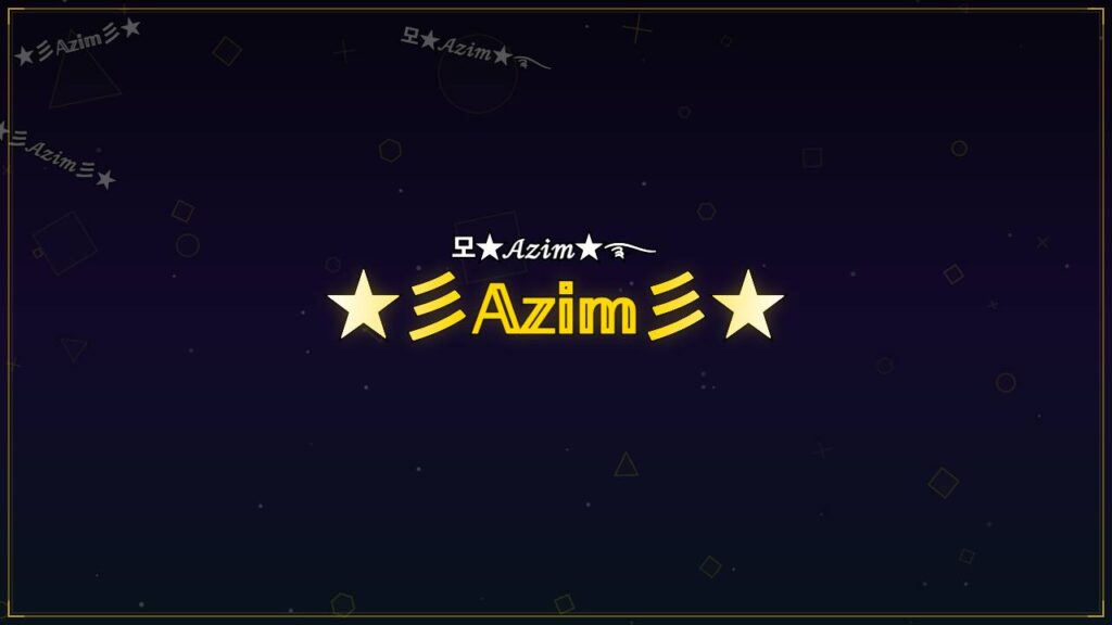 ★彡𝔸𝕫𝕚𝕞彡★ – Azim Stylish Name