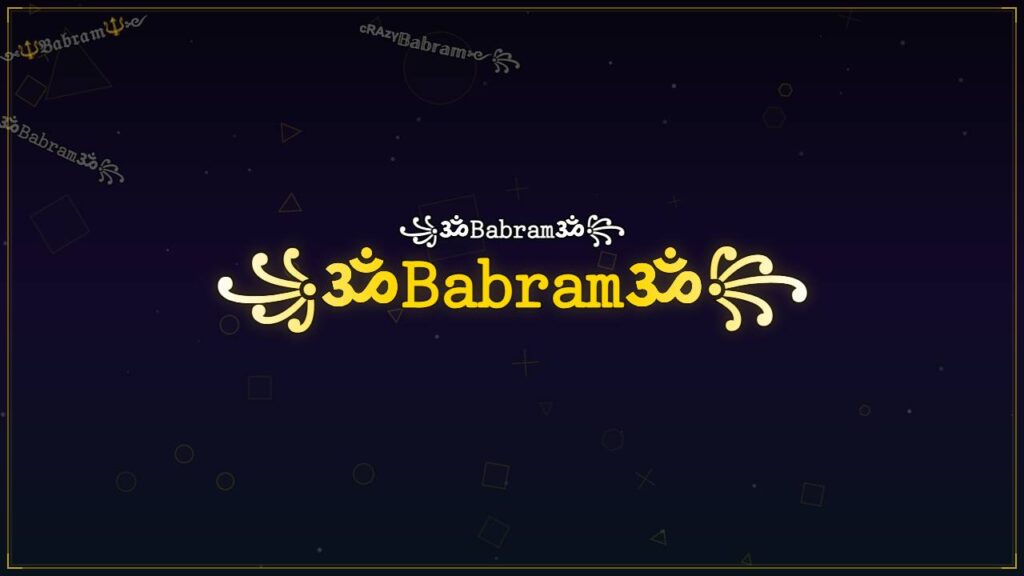 ꧁ॐ𝙱𝚊𝚋𝚛𝚊𝚖ॐ꧂ – Babram Stylish Name