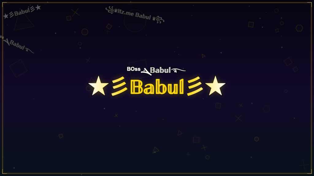 ★彡𝔹𝕒𝕓𝕦𝕝彡★ – Babul Stylish Name