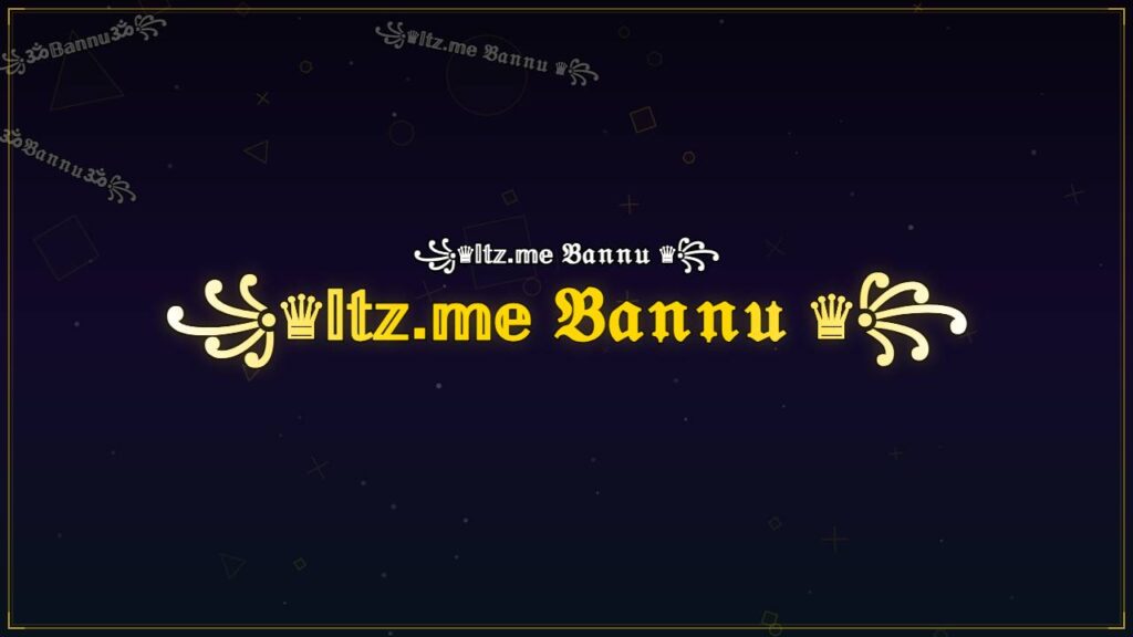 ꧁♛𝕀𝕥𝕫.𝕞𝕖 𝔅𝔞𝔫𝔫𝔲 ♛꧂ – Bannu Stylish Name