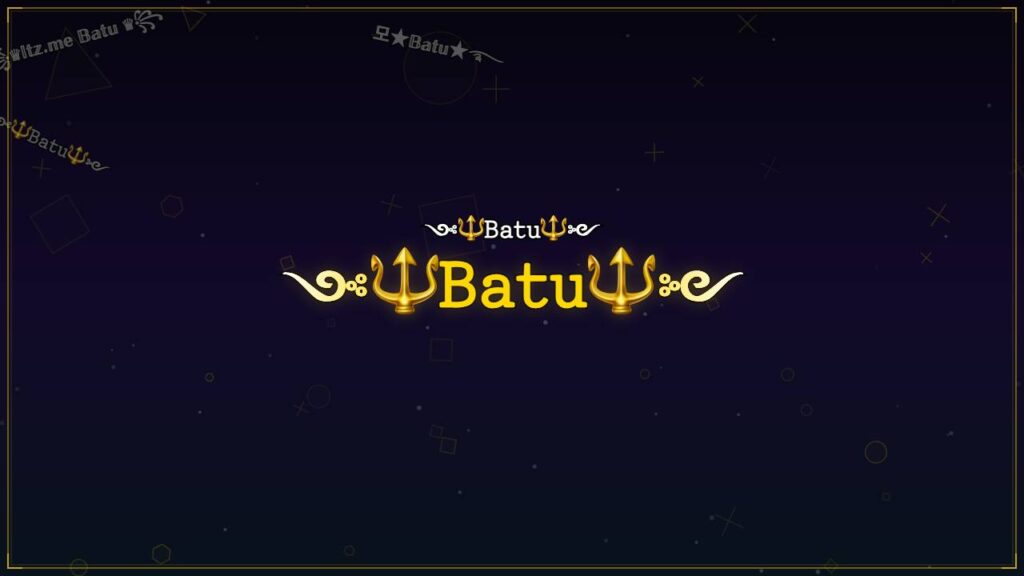 ༺🔱𝙱𝚊𝚝𝚞🔱༻ – Batu Stylish Name