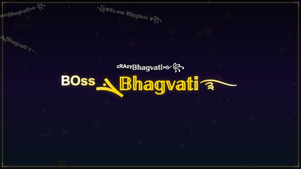 ᴮᴼˢˢܔ𝔹𝕙𝕒𝕘𝕧𝕒𝕥𝕚࿐ – Bhagvati Stylish Name