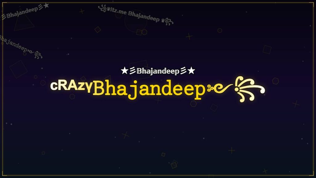 ᶜᴿᴬᶻᵞ𝙱𝚑𝚊𝚓𝚊𝚗𝚍𝚎𝚎𝚙༻꧂ – Bhajandeep Stylish Name