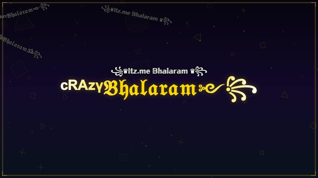 ᶜᴿᴬᶻᵞ𝔅𝔥𝔞𝔩𝔞𝔯𝔞𝔪༻꧂ – Bhalaram Stylish Name