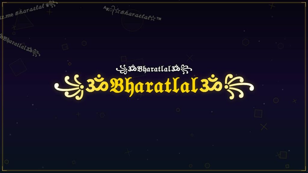 ꧁ॐ𝔅𝔥𝔞𝔯𝔞𝔱𝔩𝔞𝔩ॐ꧂ – Bharatlal Stylish Name