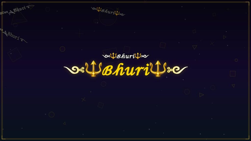 ༺🔱ℬ𝒽𝓊𝓇𝒾🔱༻ – Bhuri Stylish Name