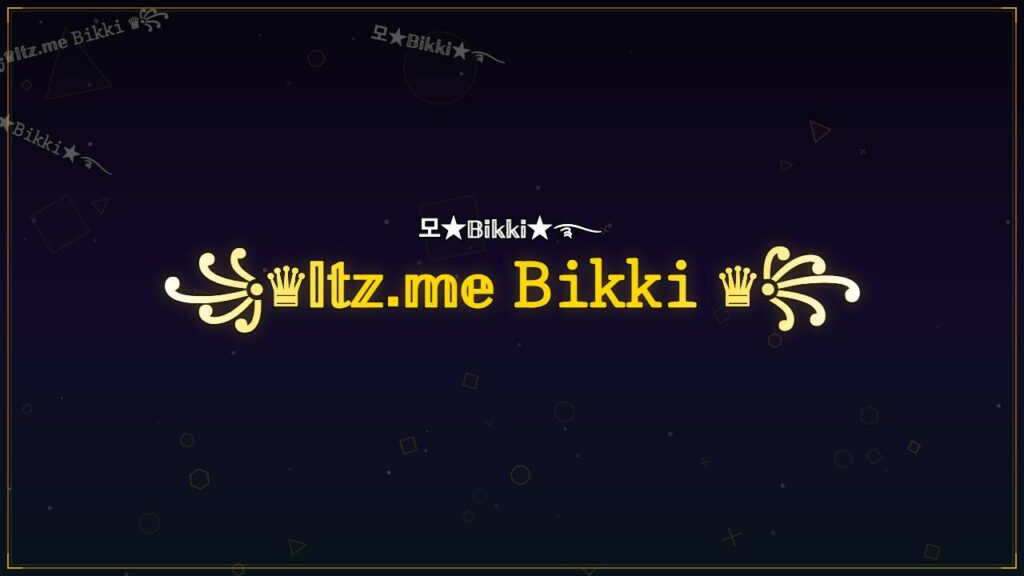 ꧁♛𝕀𝕥𝕫.𝕞𝕖 𝙱𝚒𝚔𝚔𝚒 ♛꧂ – Bikki Stylish Name