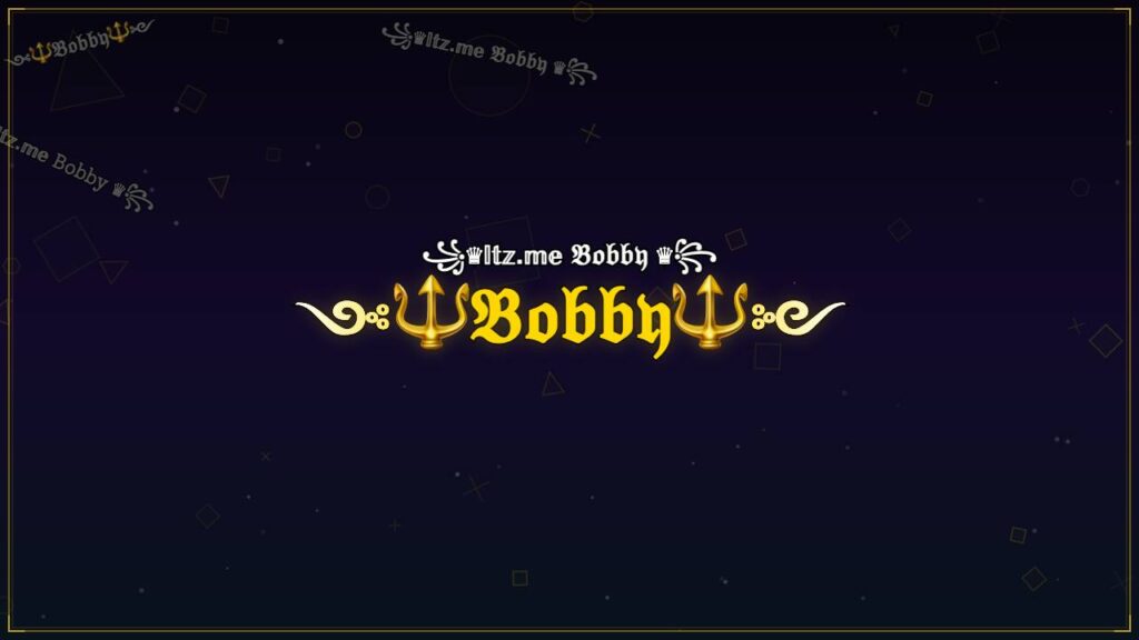 ༺🔱𝔅𝔬𝔟𝔟𝔶🔱༻ – Bobby Stylish Name