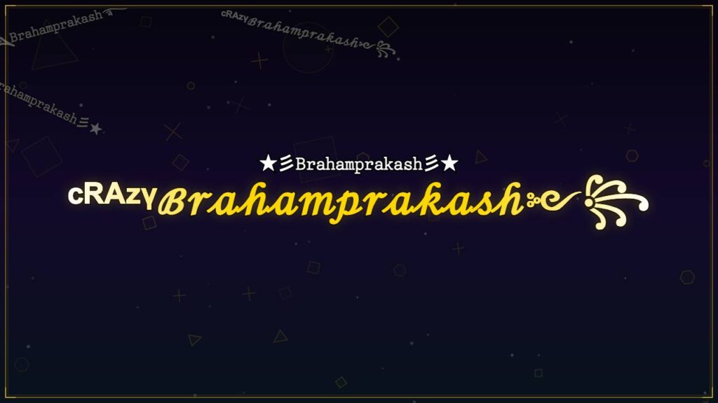 ᶜᴿᴬᶻᵞℬ𝓇𝒶𝒽𝒶𝓂𝓅𝓇𝒶𝓀𝒶𝓈𝒽༻꧂ – Brahamprakash Stylish Name