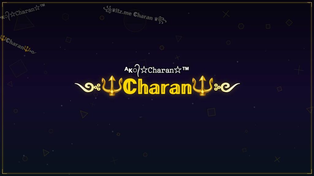 ༺🔱ℂ𝕙𝕒𝕣𝕒𝕟🔱༻ – Charan Stylish Name
