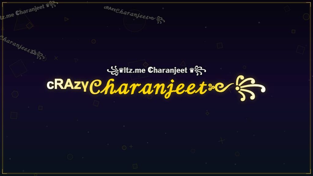 ᶜᴿᴬᶻᵞ𝒞𝒽𝒶𝓇𝒶𝓃𝒿ℯℯ𝓉༻꧂ – Charanjeet Stylish Name
